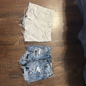 I’m selling two jean shorts from two Different places.